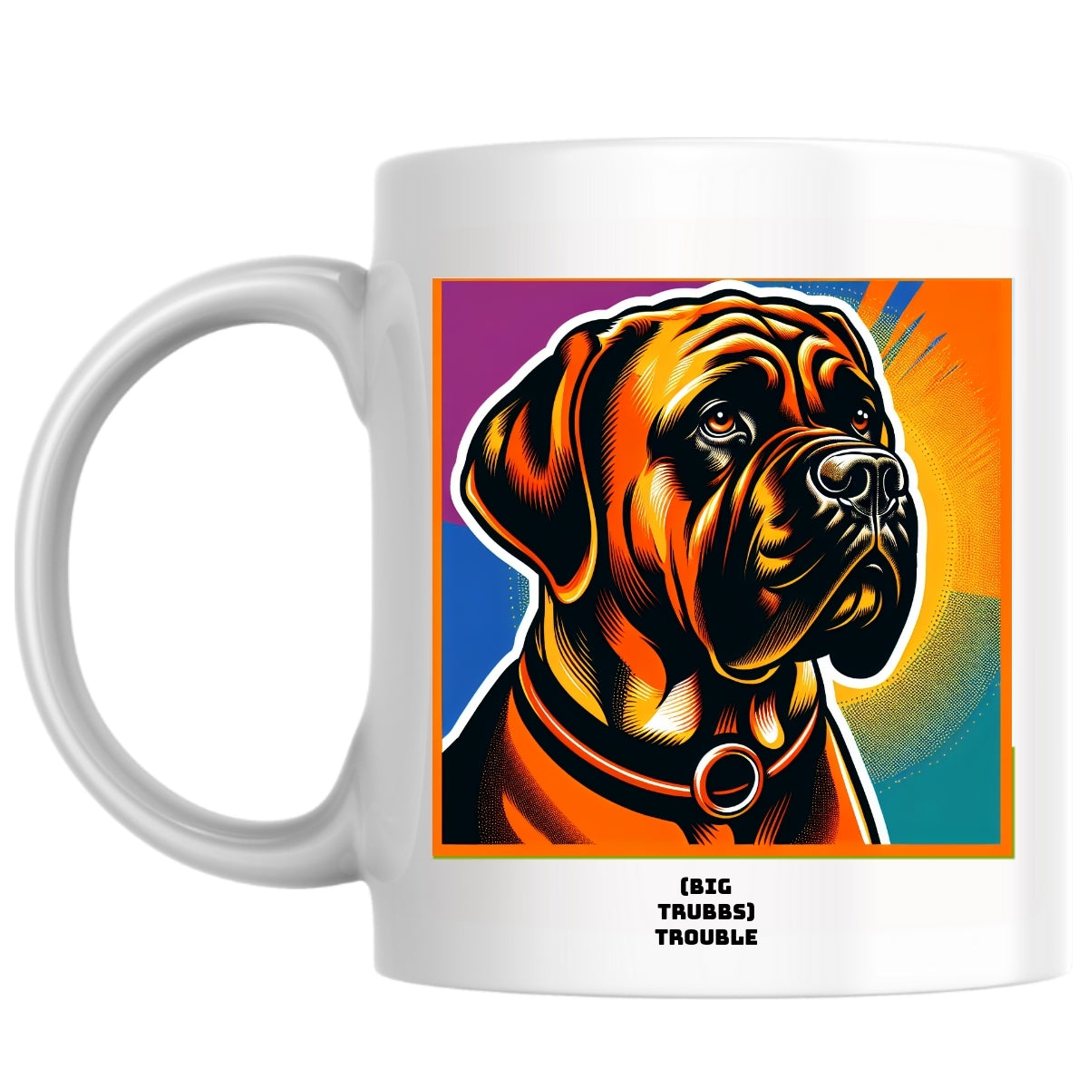 (Big Trubbs) Trouble the Magnificent: Pop Art Coffee Mug