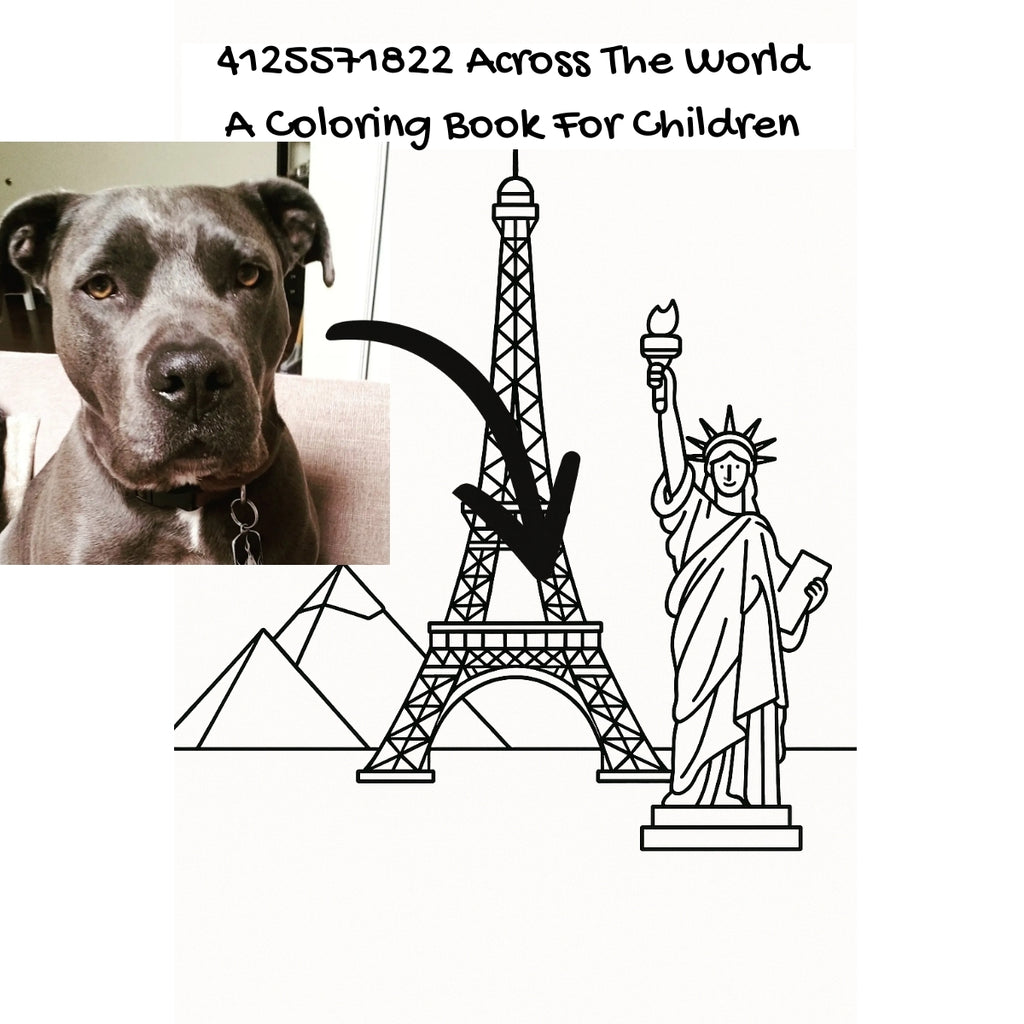 4125571822 Across The World: A Coloring Book For Children