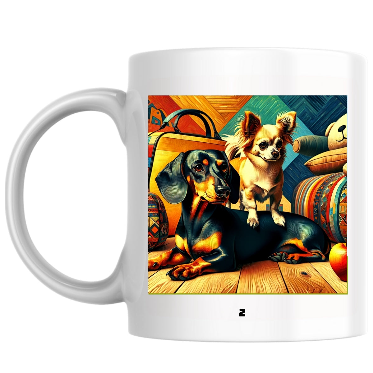 2 the Magnificent: Pop Art Coffee Mug