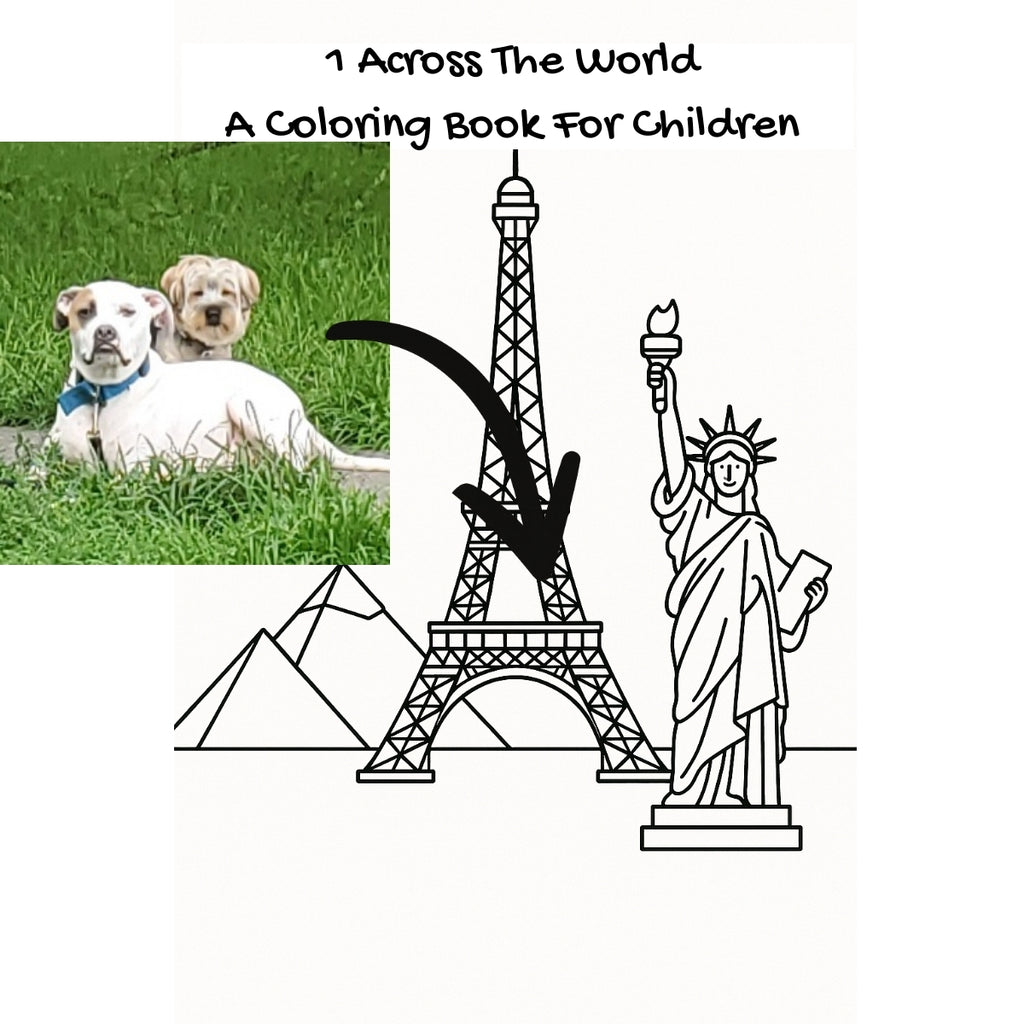 1 Across The World: A Coloring Book For Children