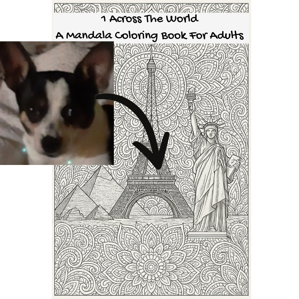 1 Across The World: A Mandala Coloring Book For Adults