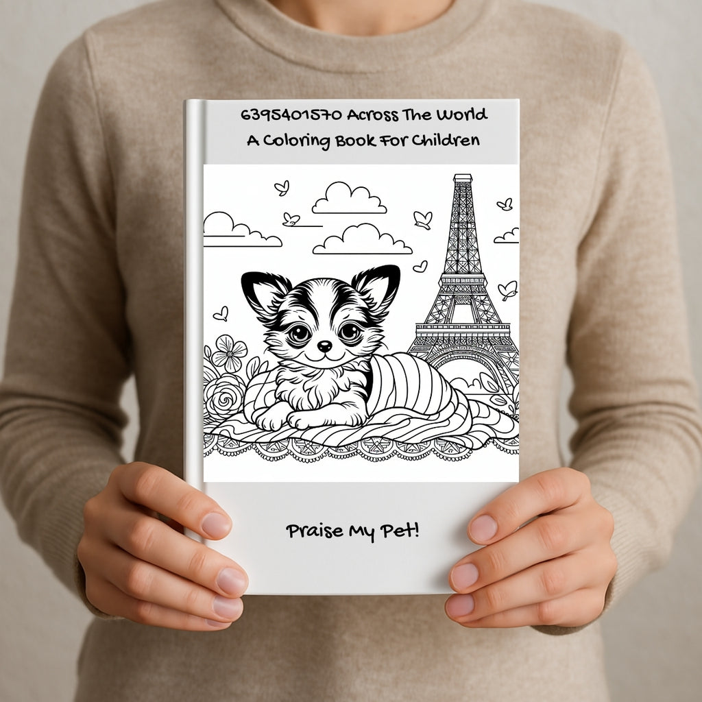 6395401570 Across The World: A Coloring Book For Children