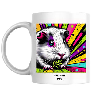 Guinea pig the Magnificent: Pop Art Coffee Mug