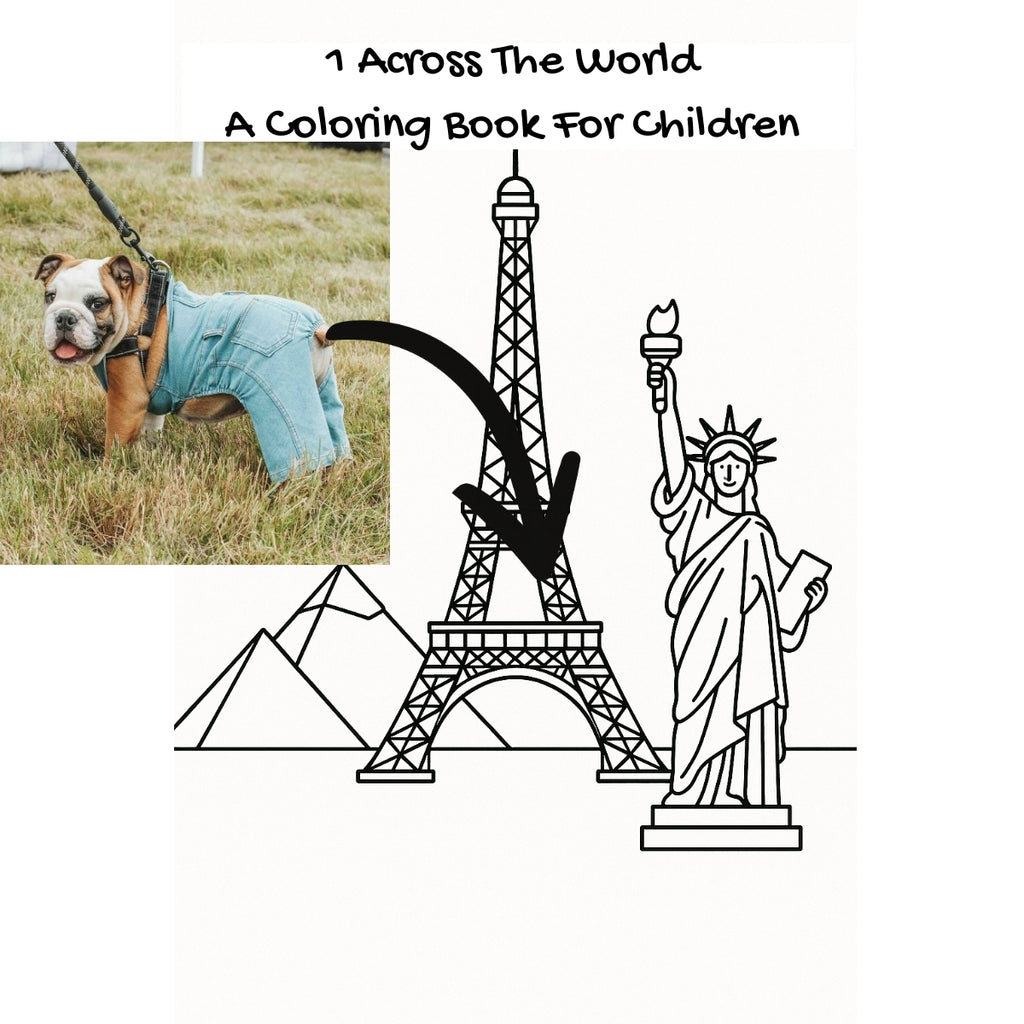 1 Across The World: A Coloring Book For Children
