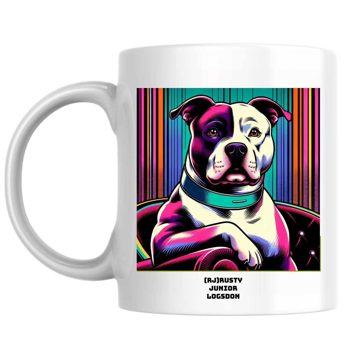 (RJ)Rusty Junior Logsdon the Magnificent: Pop Art Coffee Mug