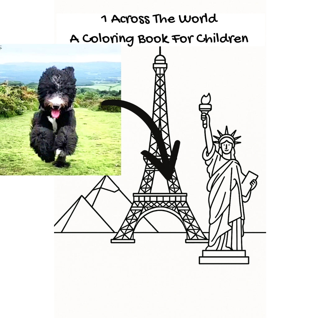 1 Across The World: A Coloring Book For Children