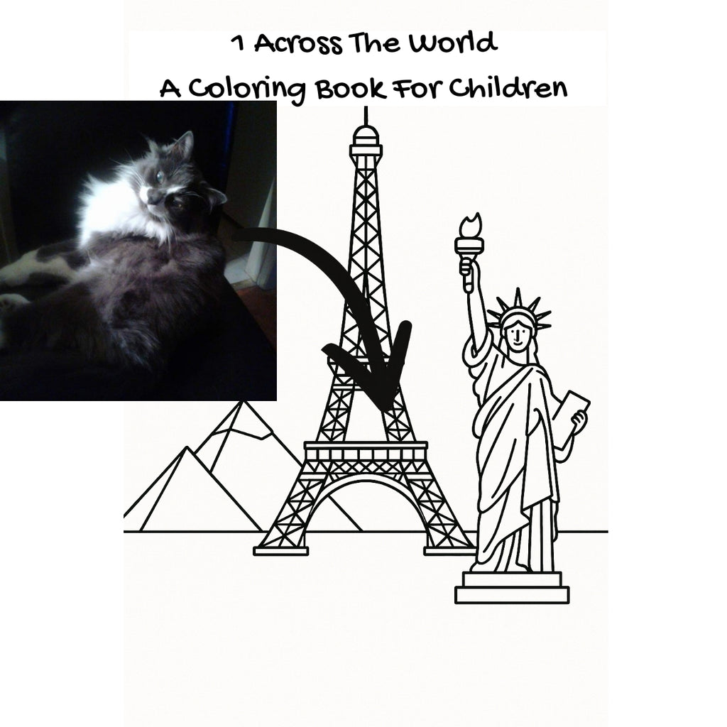 1 Across The World: A Coloring Book For Children
