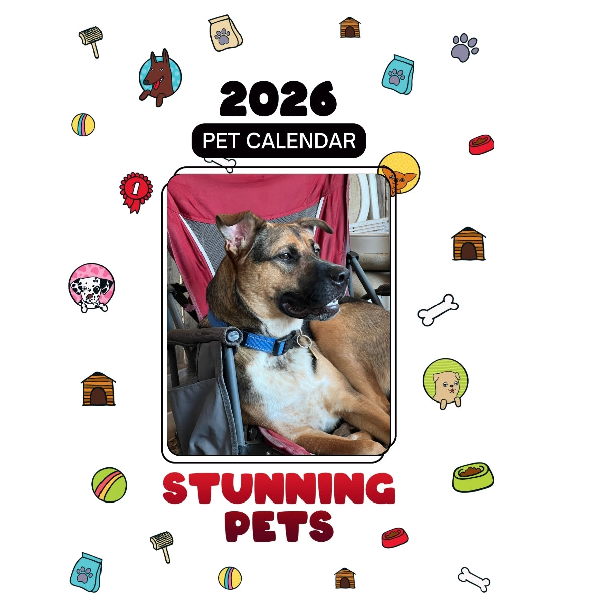 12  Gage Miles Headlines Stunning Pets: A 2026 Pet Calendar