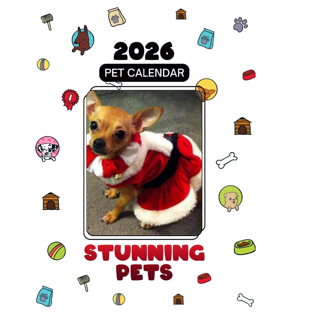 2483763899 Headlines Stunning Pets: A 2026 Pet Calendar