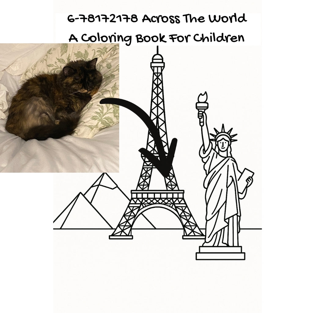 6-78172178 Across The World: A Coloring Book For Children