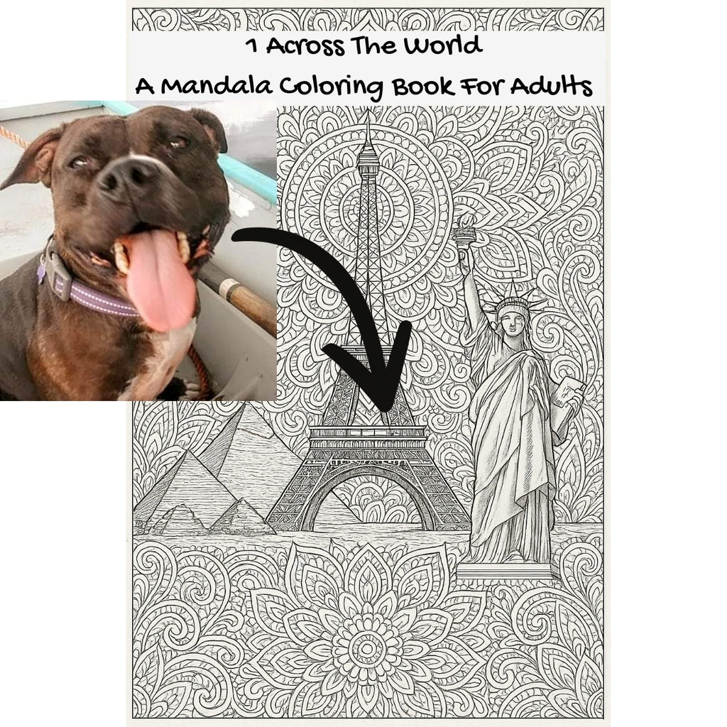 1 Across The World: A Mandala Coloring Book For Adults