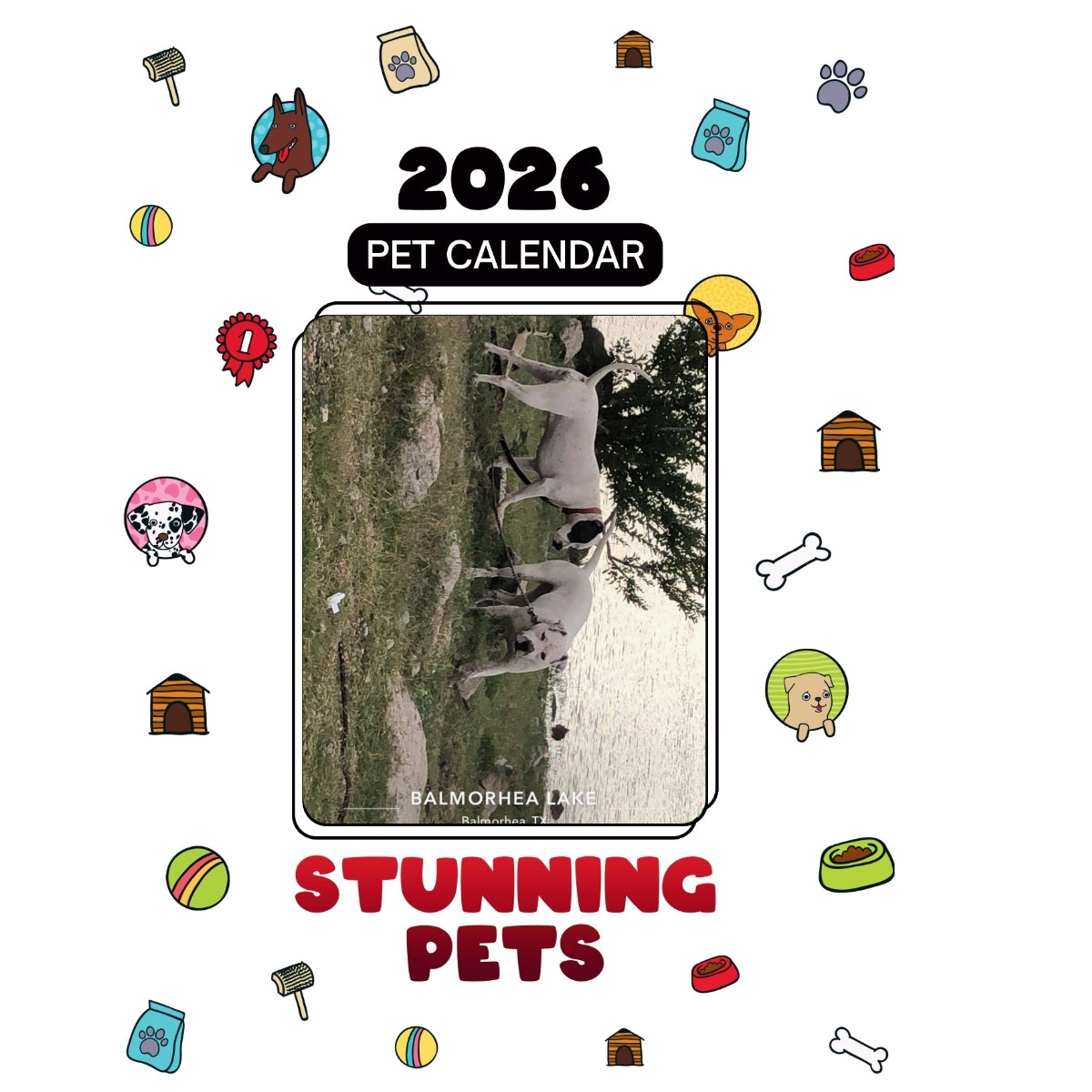 2 Headlines Stunning Pets: A 2026 Pet Calendar