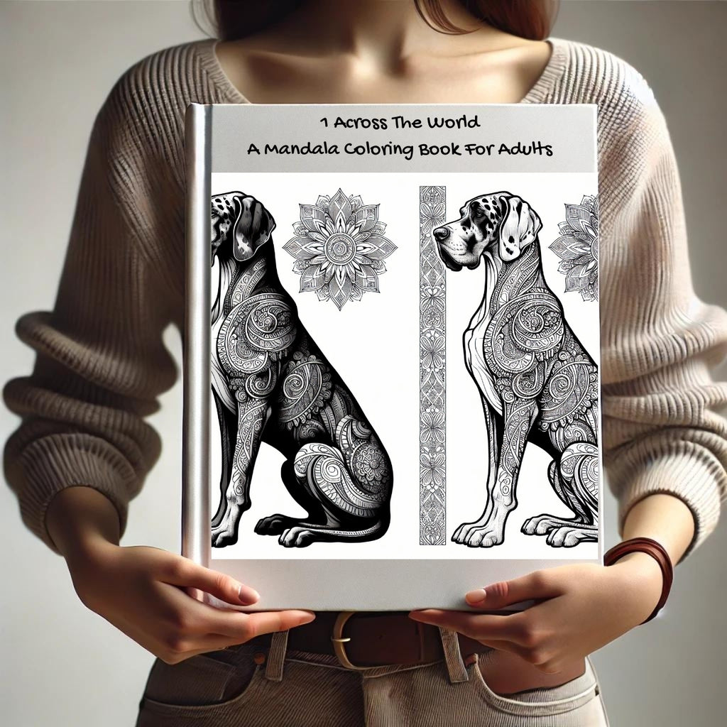 1 Across The World: A Mandala Coloring Book For Adults