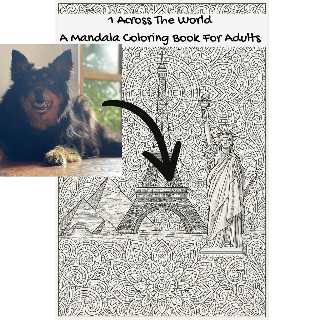 1 Across The World: A Mandala Coloring Book For Adults