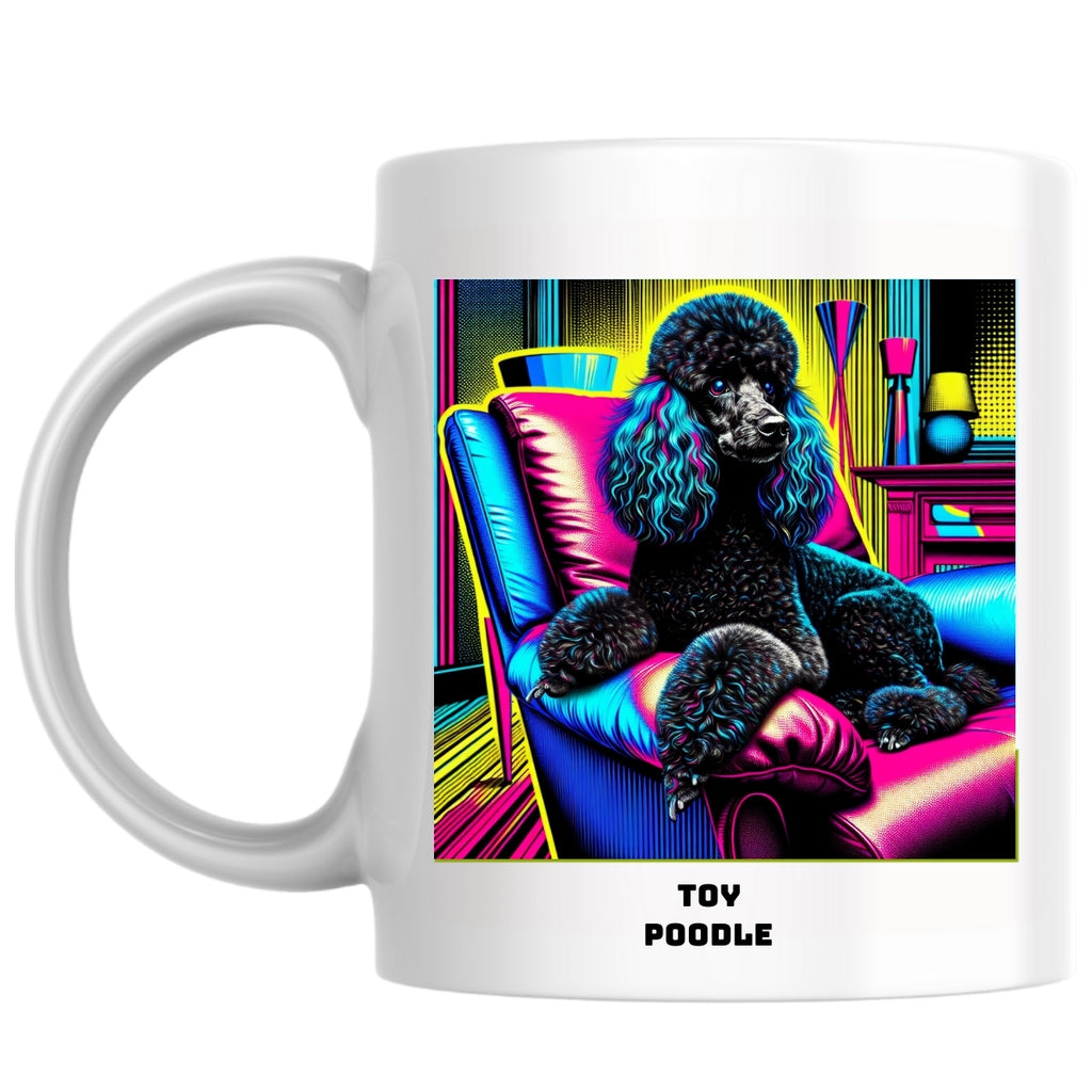 Toy Poodle the Magnificent: Pop Art Coffee Mug