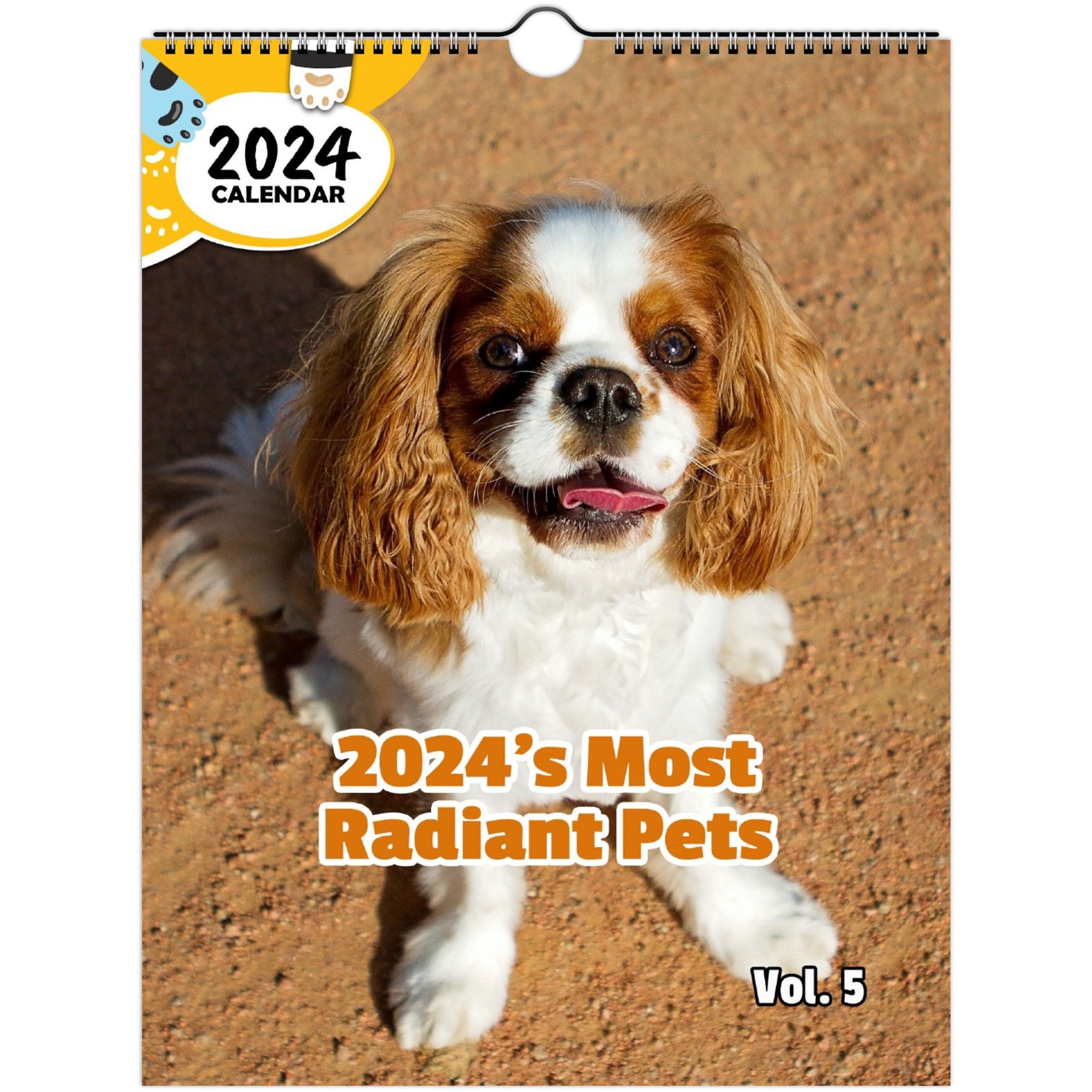2024's Most Radiant Pets Volume Five: 2024 Wall Calendar (Published)