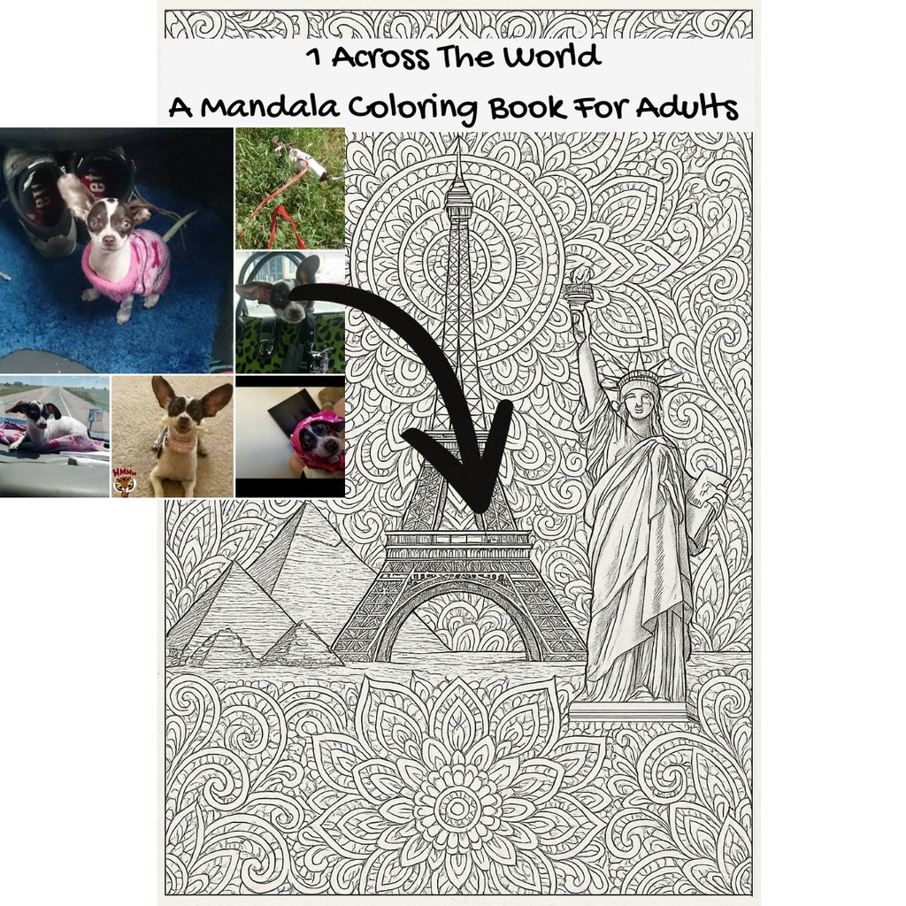 1 Across The World: A Mandala Coloring Book For Adults