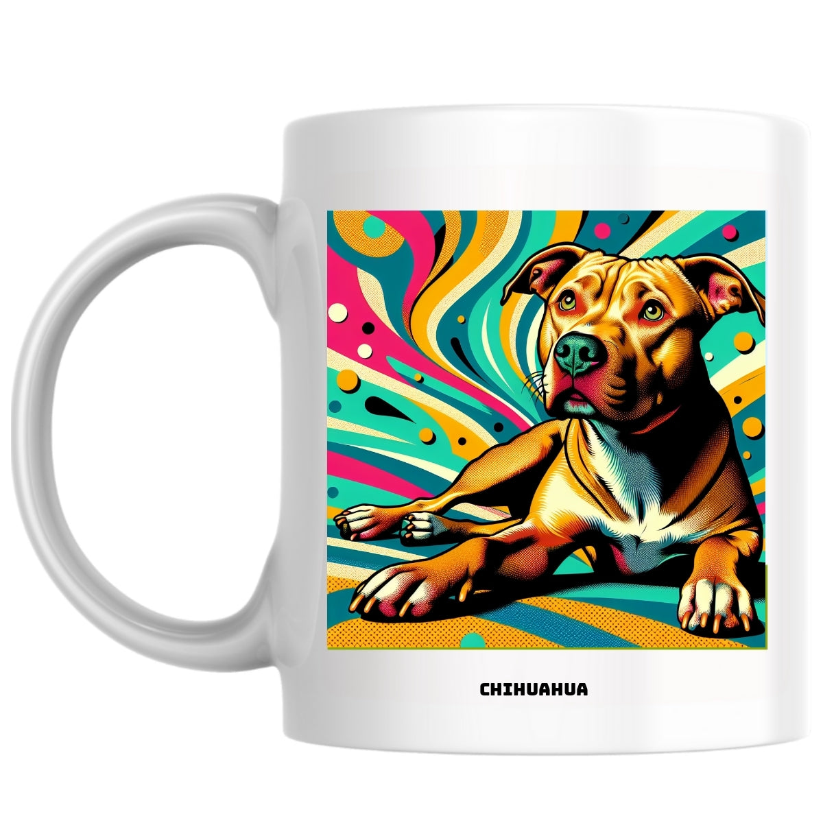 Chihuahua the Magnificent: Pop Art Coffee Mug