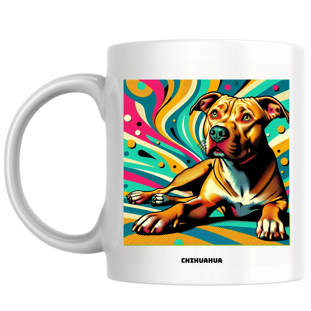 Chihuahua the Magnificent: Pop Art Coffee Mug
