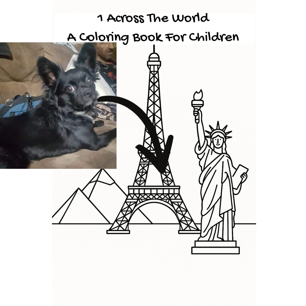 1 Across The World: A Coloring Book For Children