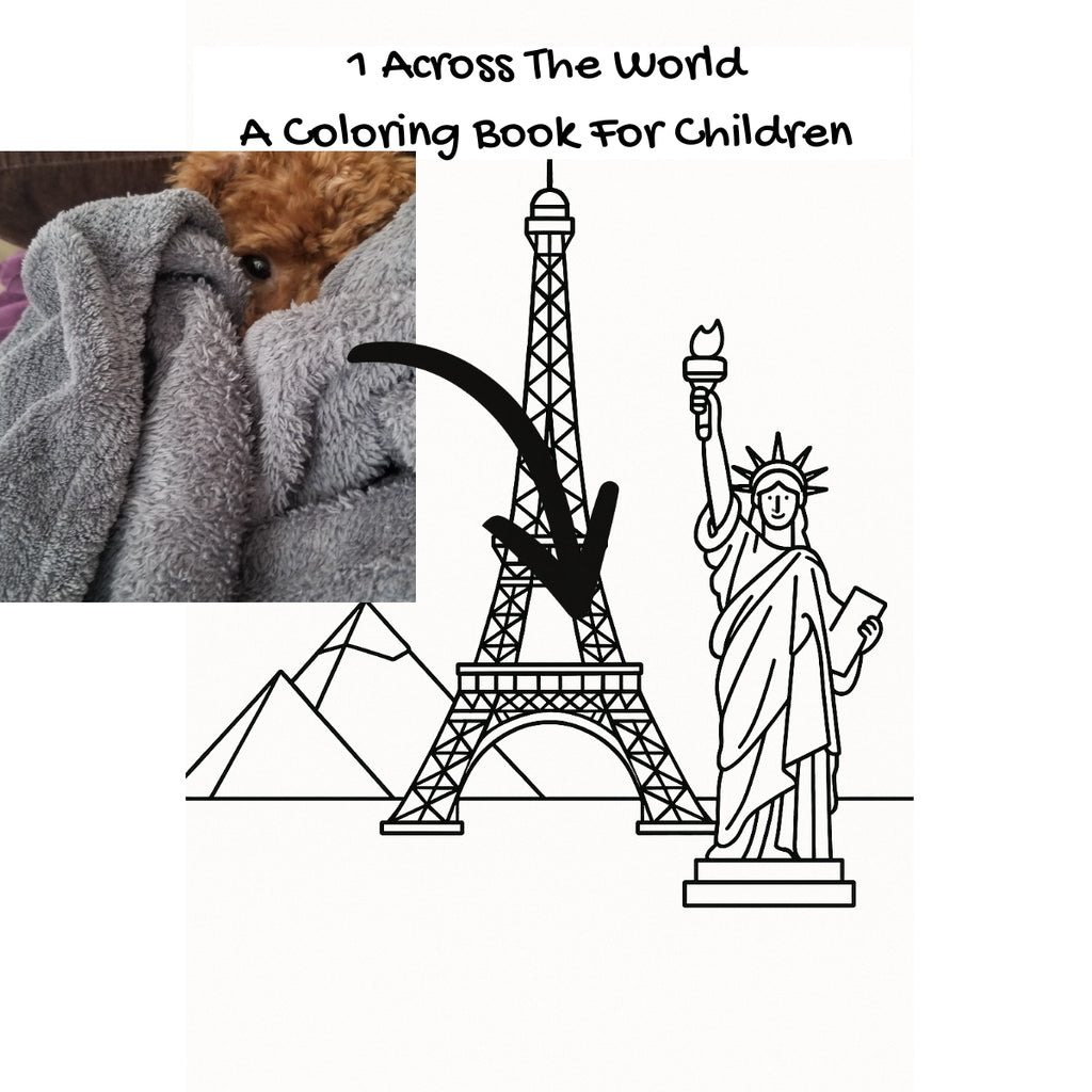 1 Across The World: A Coloring Book For Children