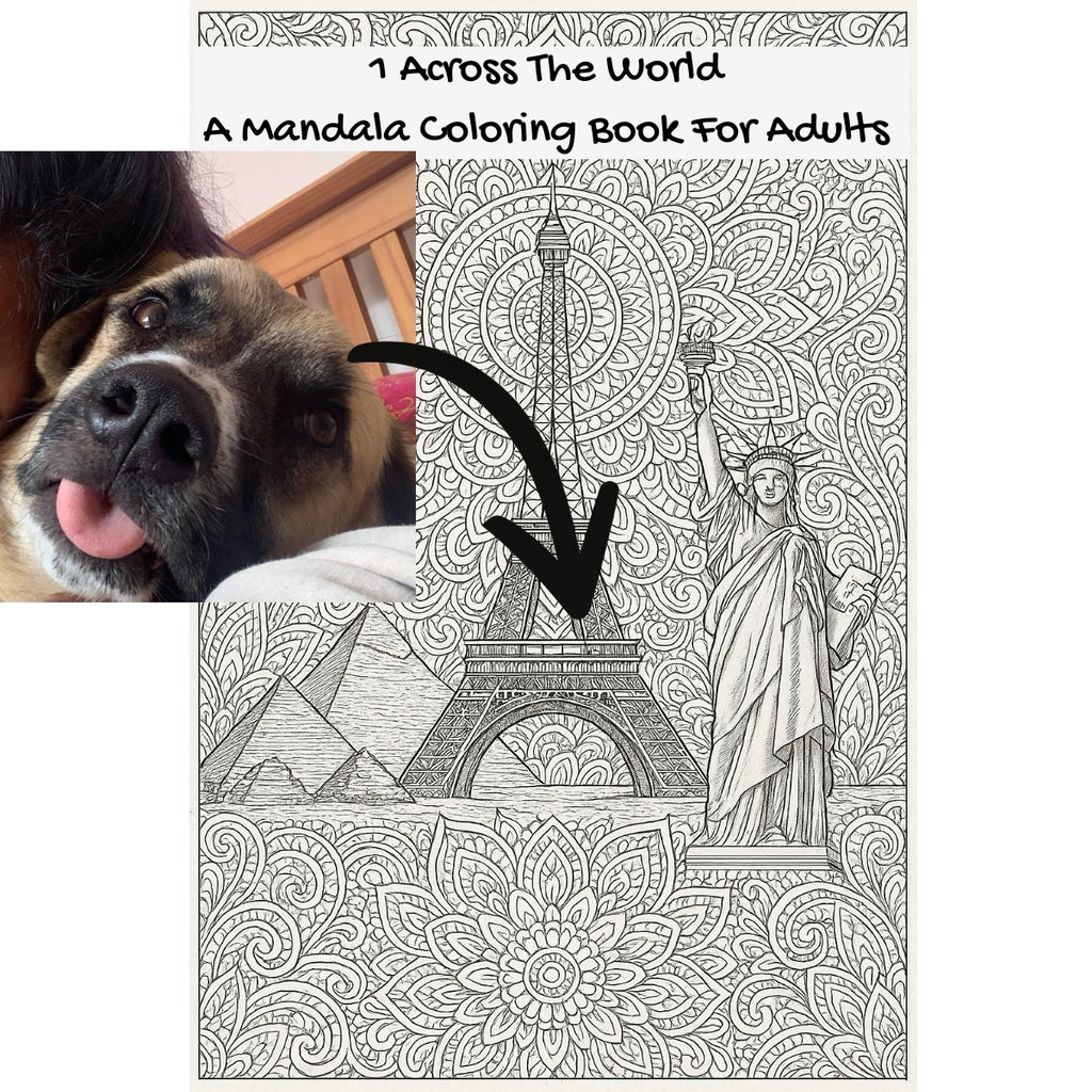 1 Across The World: A Mandala Coloring Book For Adults
