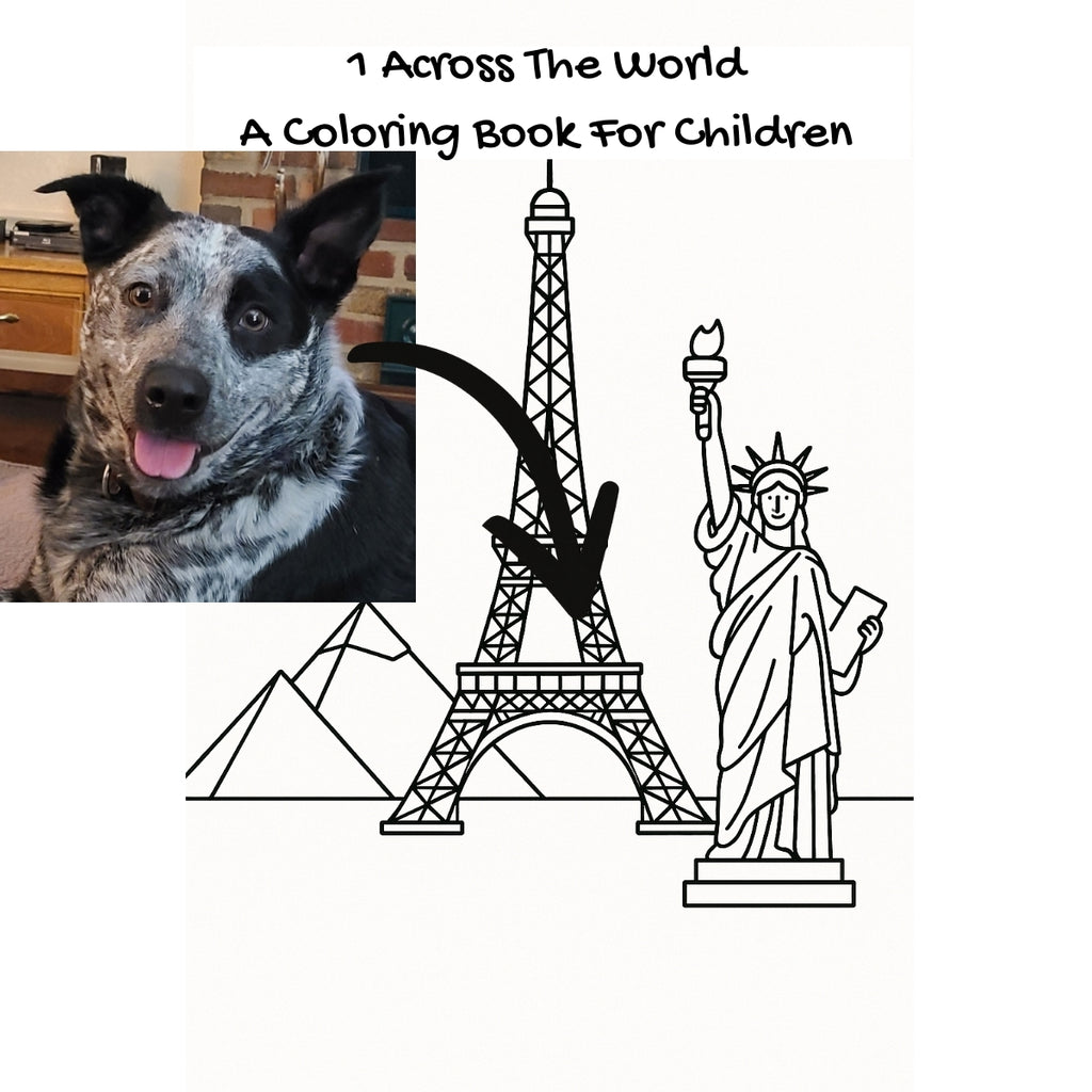 1 Across The World: A Coloring Book For Children
