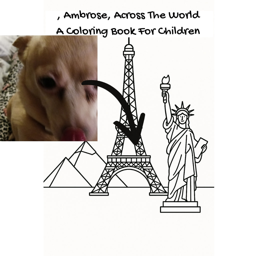 , Ambrose, Across The World: A Coloring Book For Children