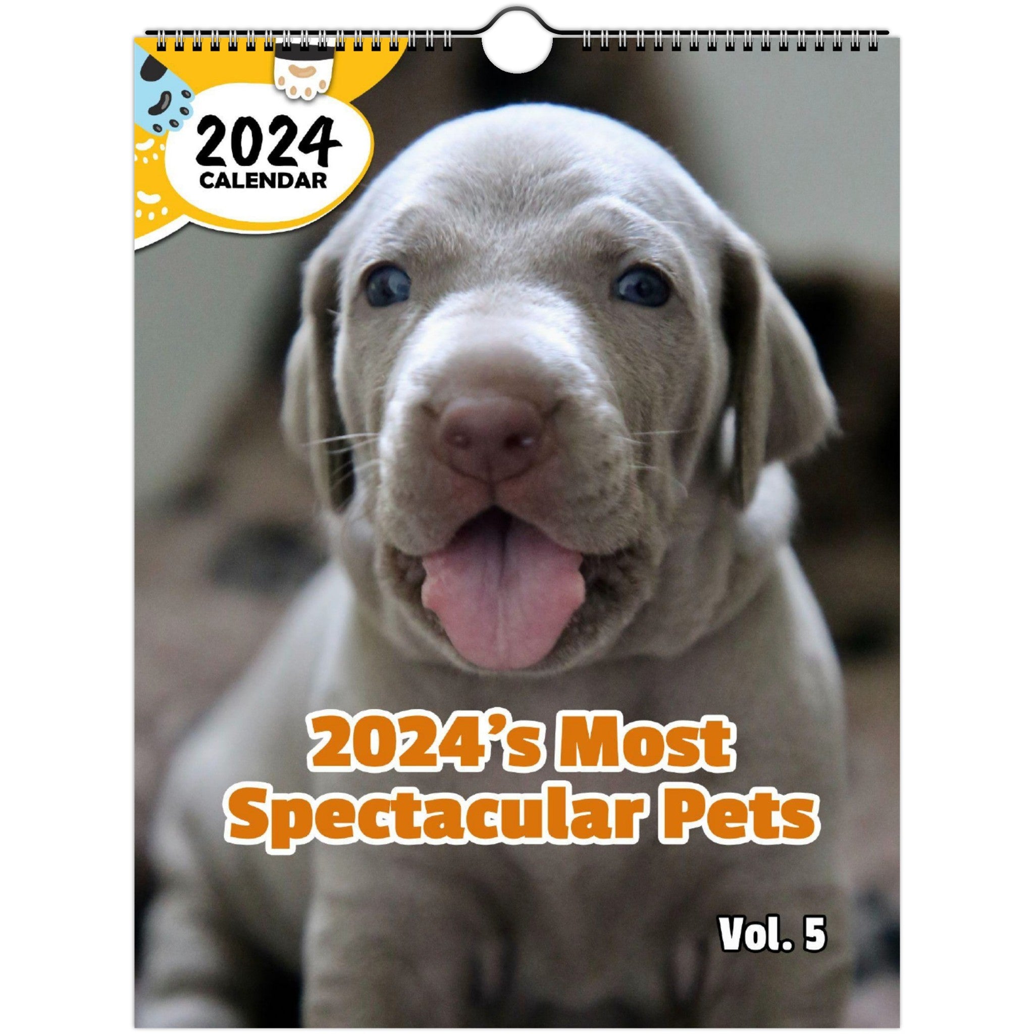 2024's Most Spectacular Pets Volume Five: 2024 Wall Calendar (Published)