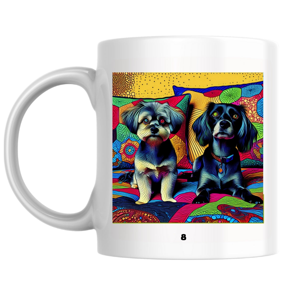 8 the Magnificent: Pop Art Coffee Mug