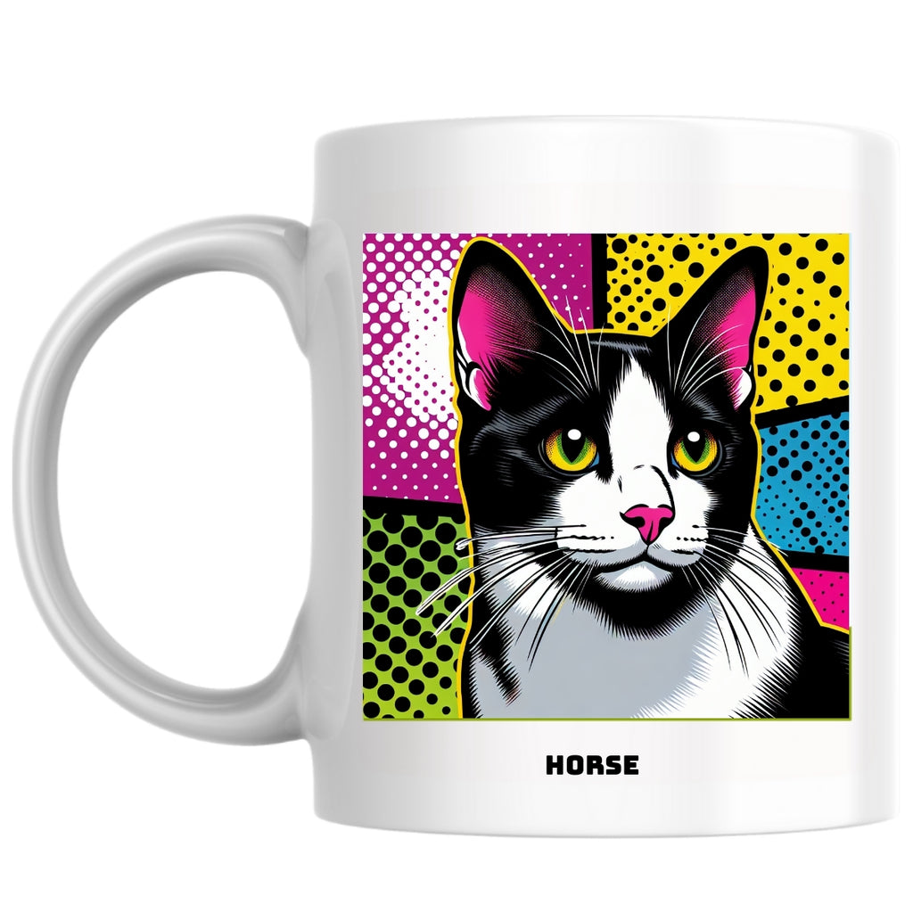 Horse the Magnificent: Pop Art Coffee Mug