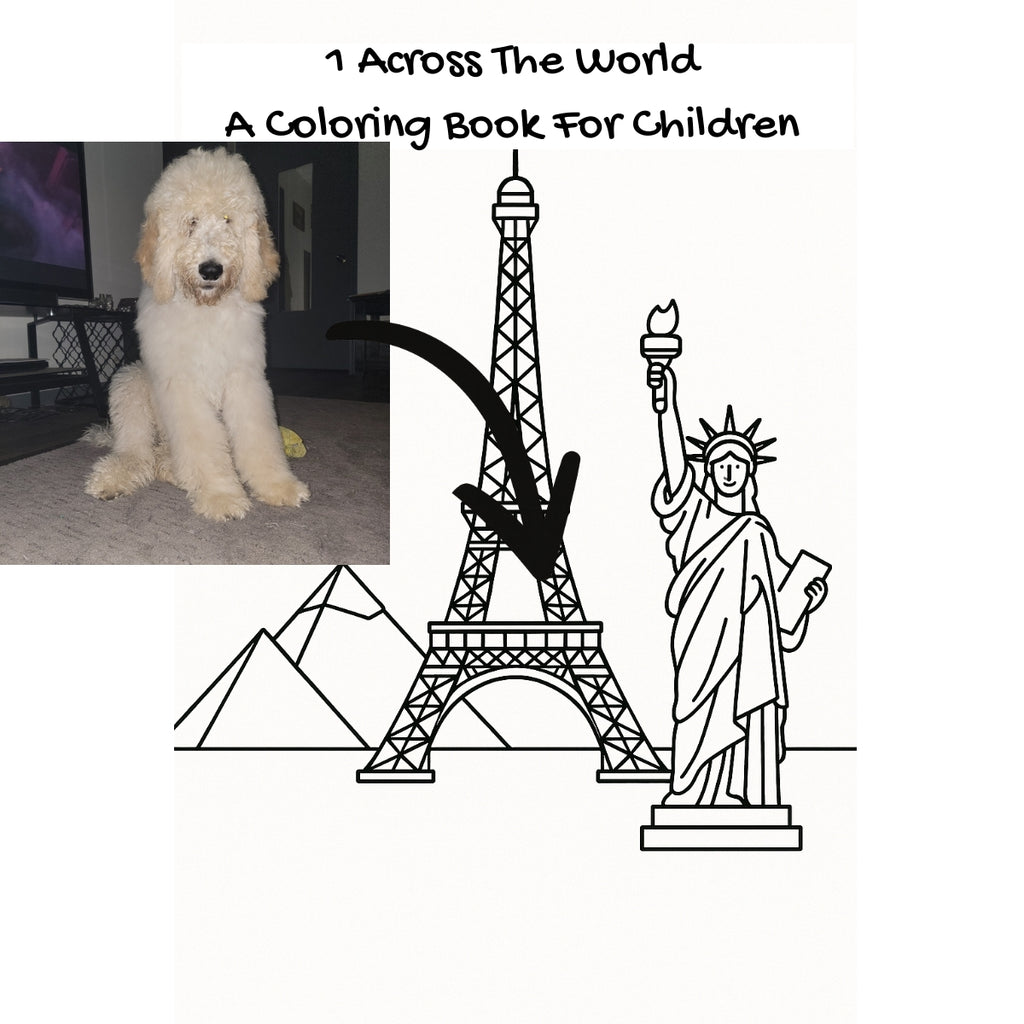 1 Across The World: A Coloring Book For Children