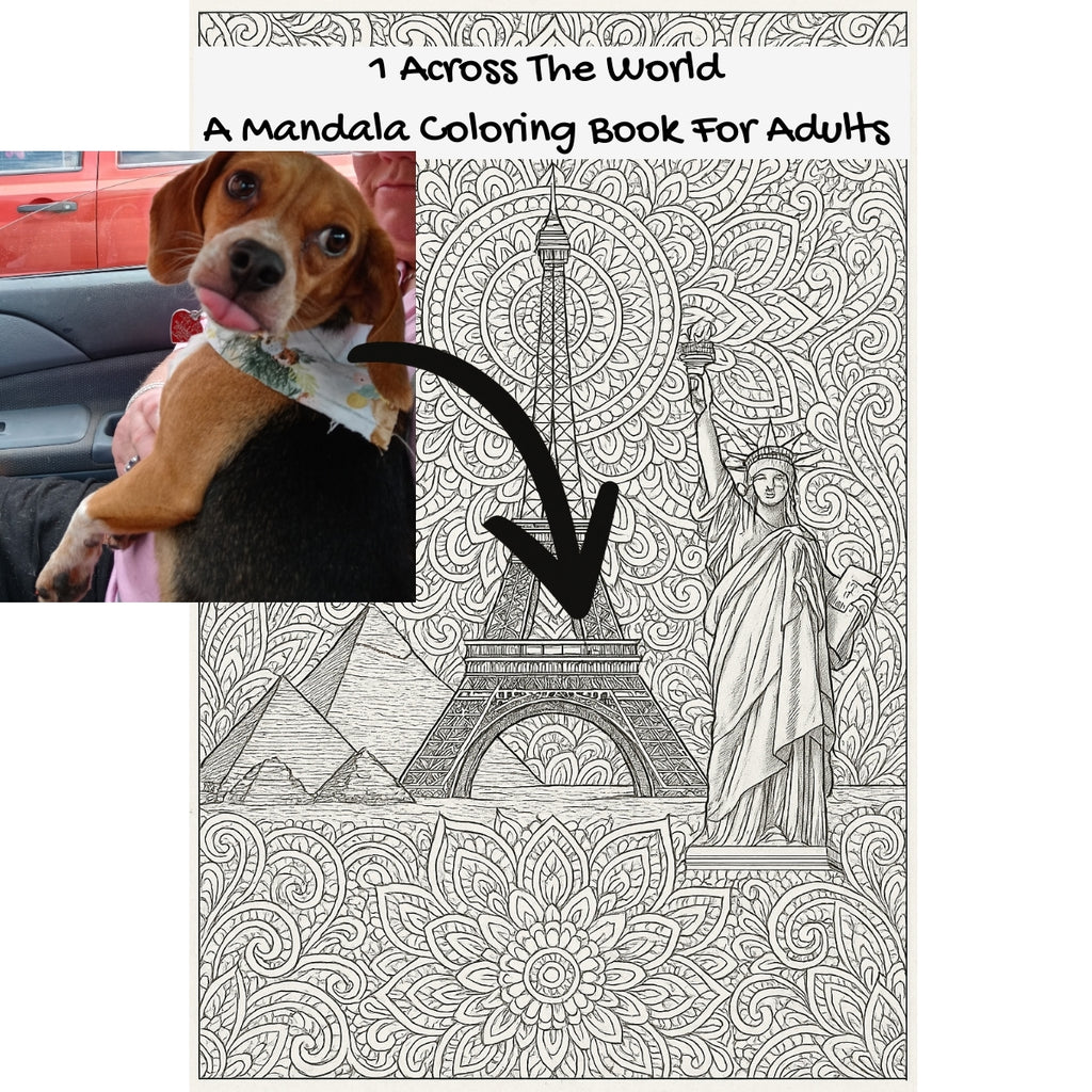 1 Across The World: A Mandala Coloring Book For Adults