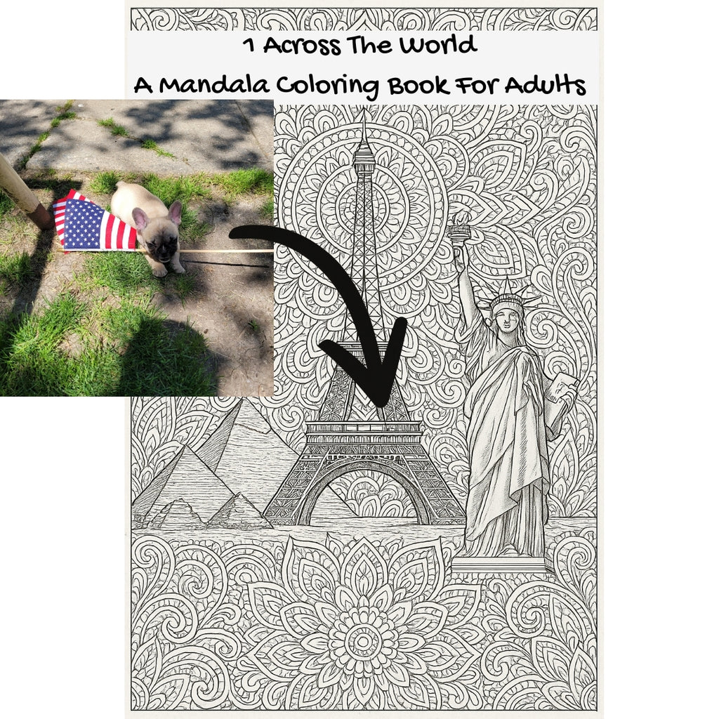 1 Across The World: A Mandala Coloring Book For Adults