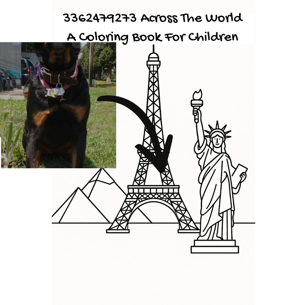 3362479273 Across The World: A Coloring Book For Children