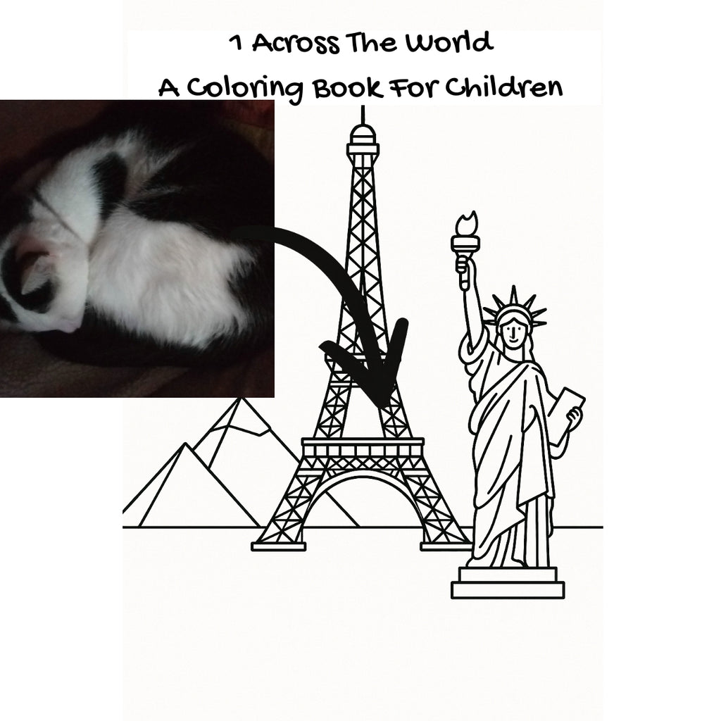 1 Across The World: A Coloring Book For Children