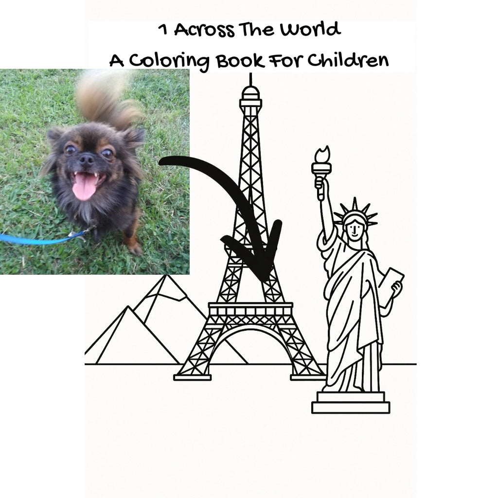 1 Across The World: A Coloring Book For Children