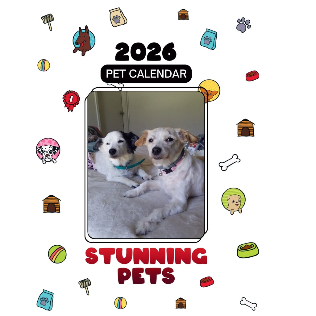 2 pets Headlines Stunning Pets: A 2026 Pet Calendar