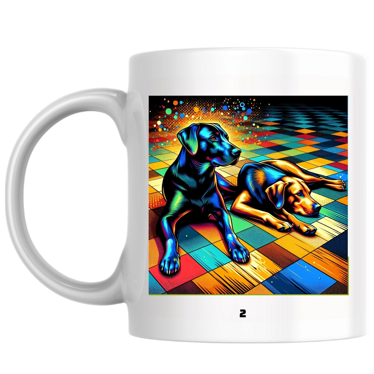 2 the Magnificent: Pop Art Coffee Mug