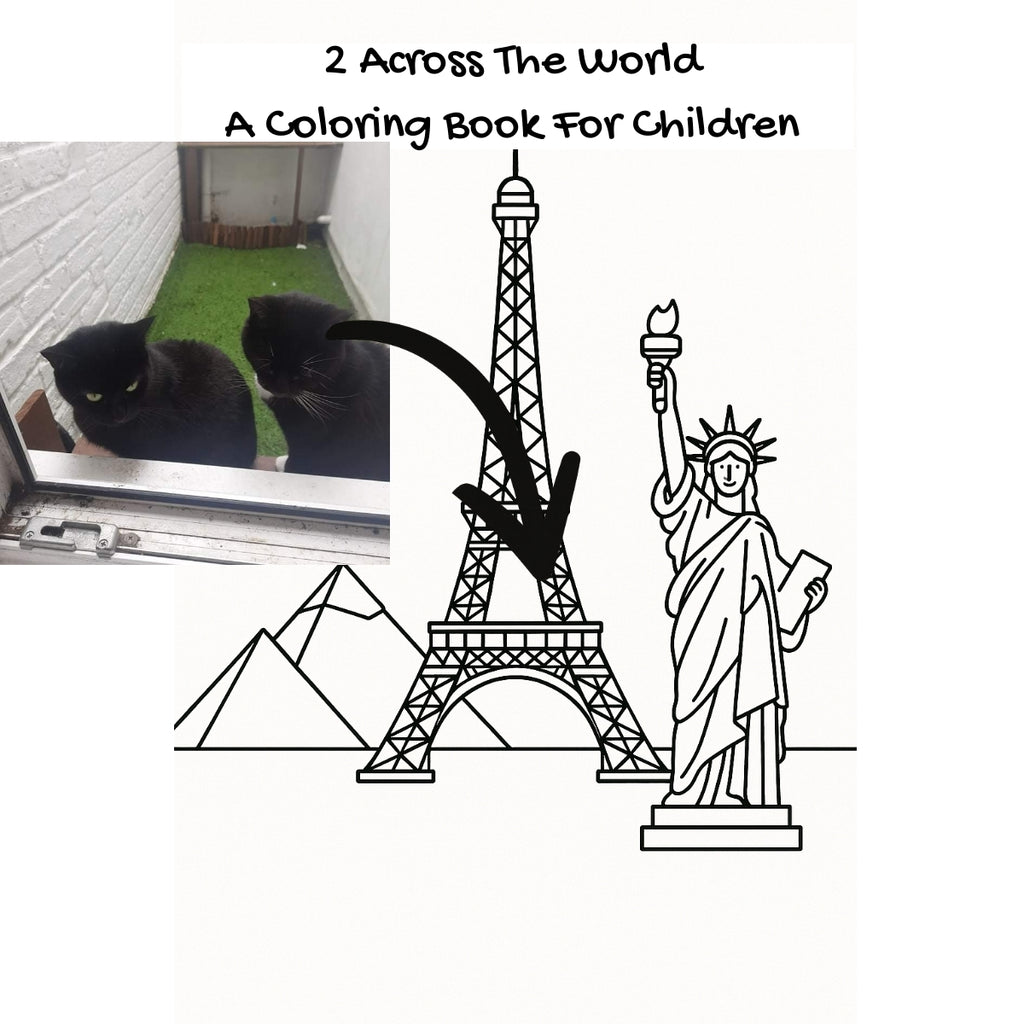 2 Across The World: A Coloring Book For Children