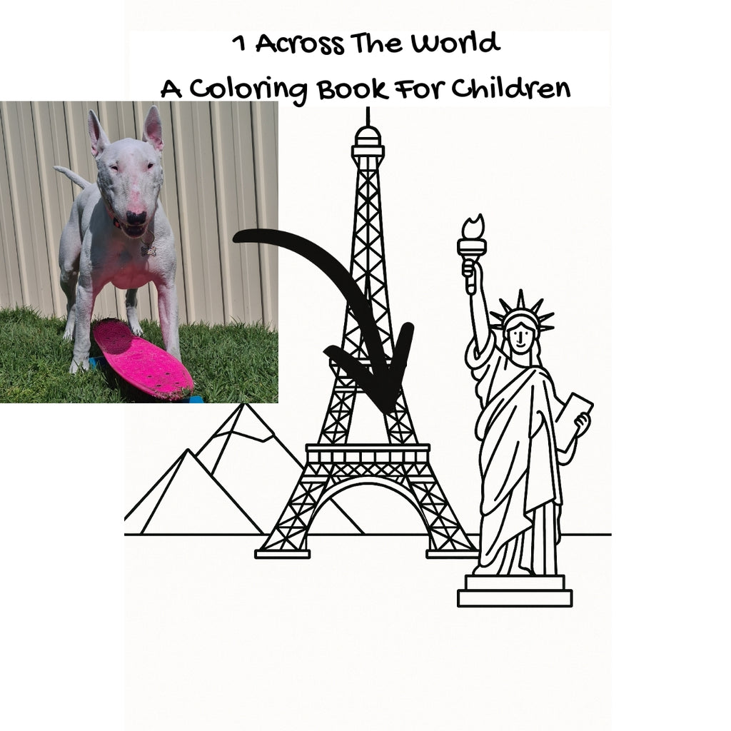 1 Across The World: A Coloring Book For Children