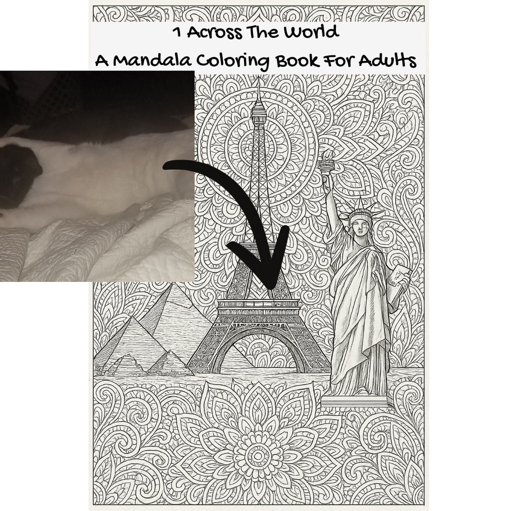 1 Across The World: A Mandala Coloring Book For Adults