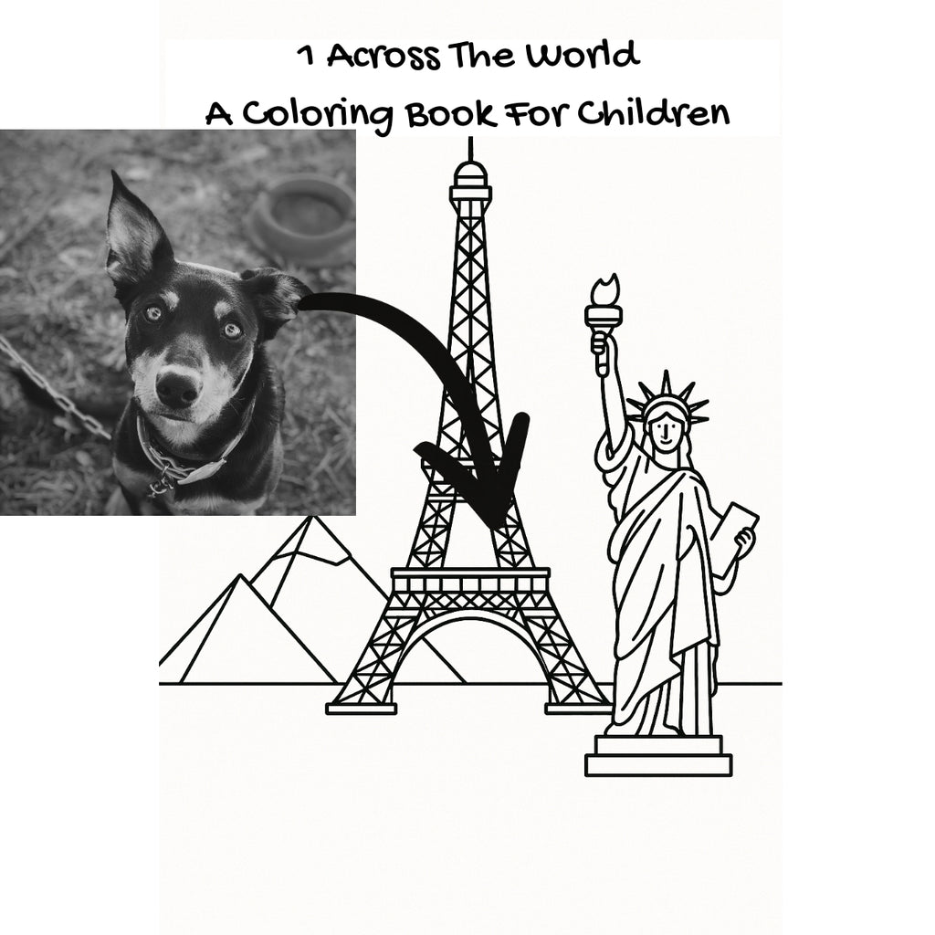 1 Across The World: A Coloring Book For Children