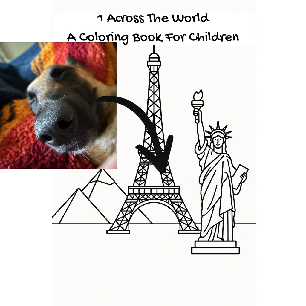 1 Across The World: A Coloring Book For Children