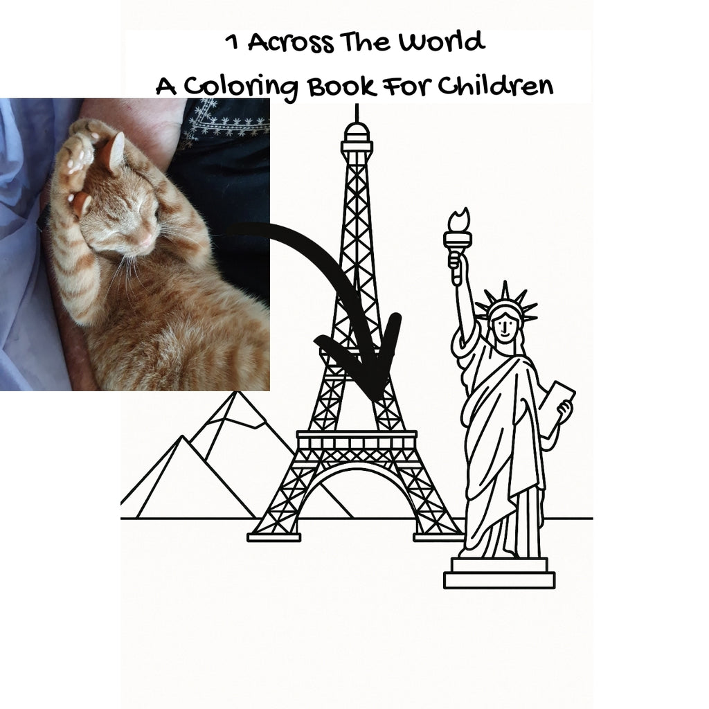 1 Across The World: A Coloring Book For Children