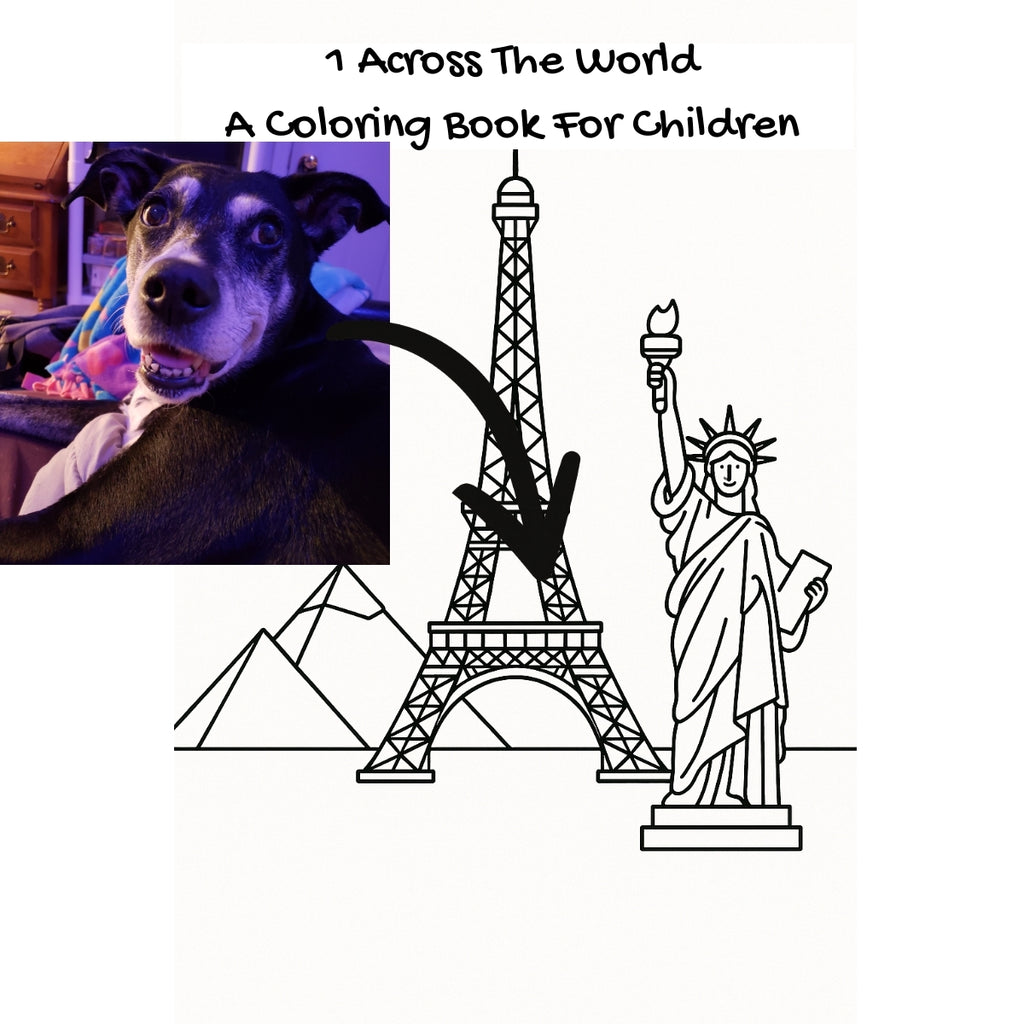 1 Across The World: A Coloring Book For Children