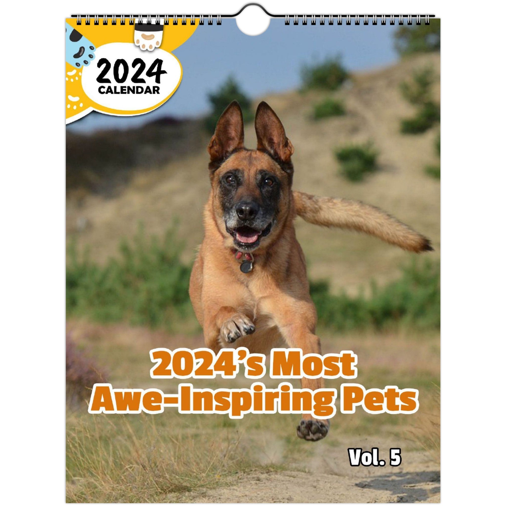 2024's Most Awe-Inspiring Pets Volume Five: 2024 Wall Calendar (Published)