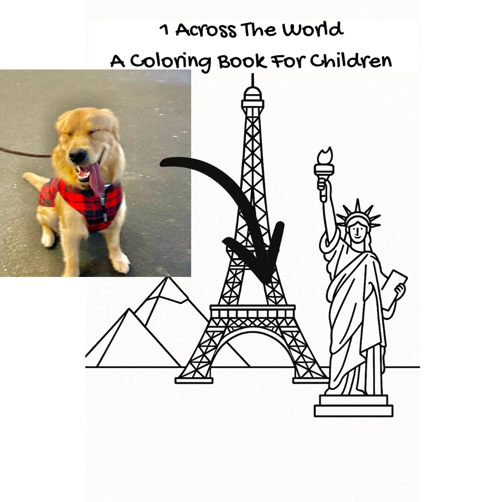 1 Across The World: A Coloring Book For Children
