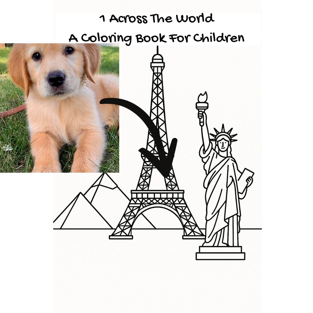 1 Across The World: A Coloring Book For Children