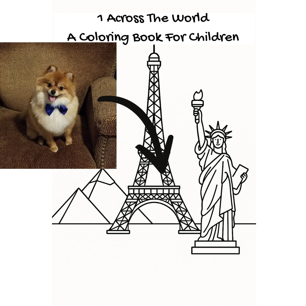 1 Across The World: A Coloring Book For Children